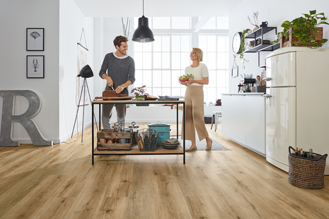 wineo Designboden Küche wineo Designboden für die Küche Vinylboden in der Küche #LisbonLoft RLC192W6