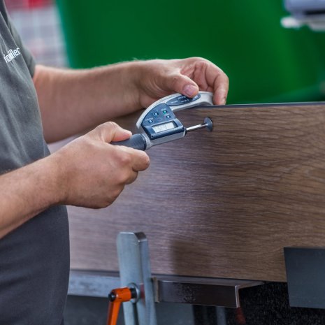 wineo Laminatboden wineo Laminatboden Messung vom Fachmann