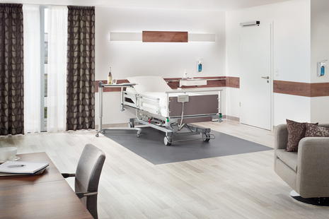 wineo PURLINE Bioboden wineo PURLINE Bioboden Behandlungsraum Krankenbett