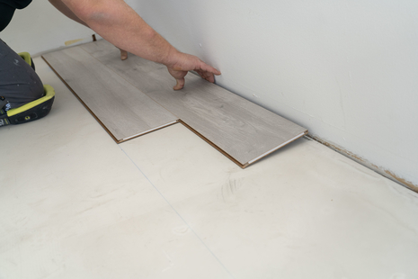 Verlegung Laminatboden Verlegung wineo Rock'n'Go Laminatboden Klick-Laminat Holzoptik