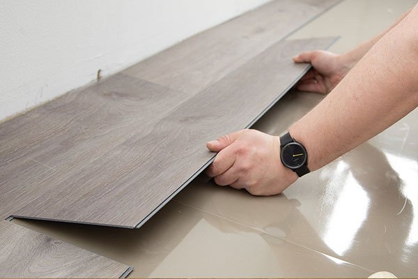 wineo Designboden zum Klicken Klick-Vinyl Holzoptik verlegen Bodenbelag Fußboden