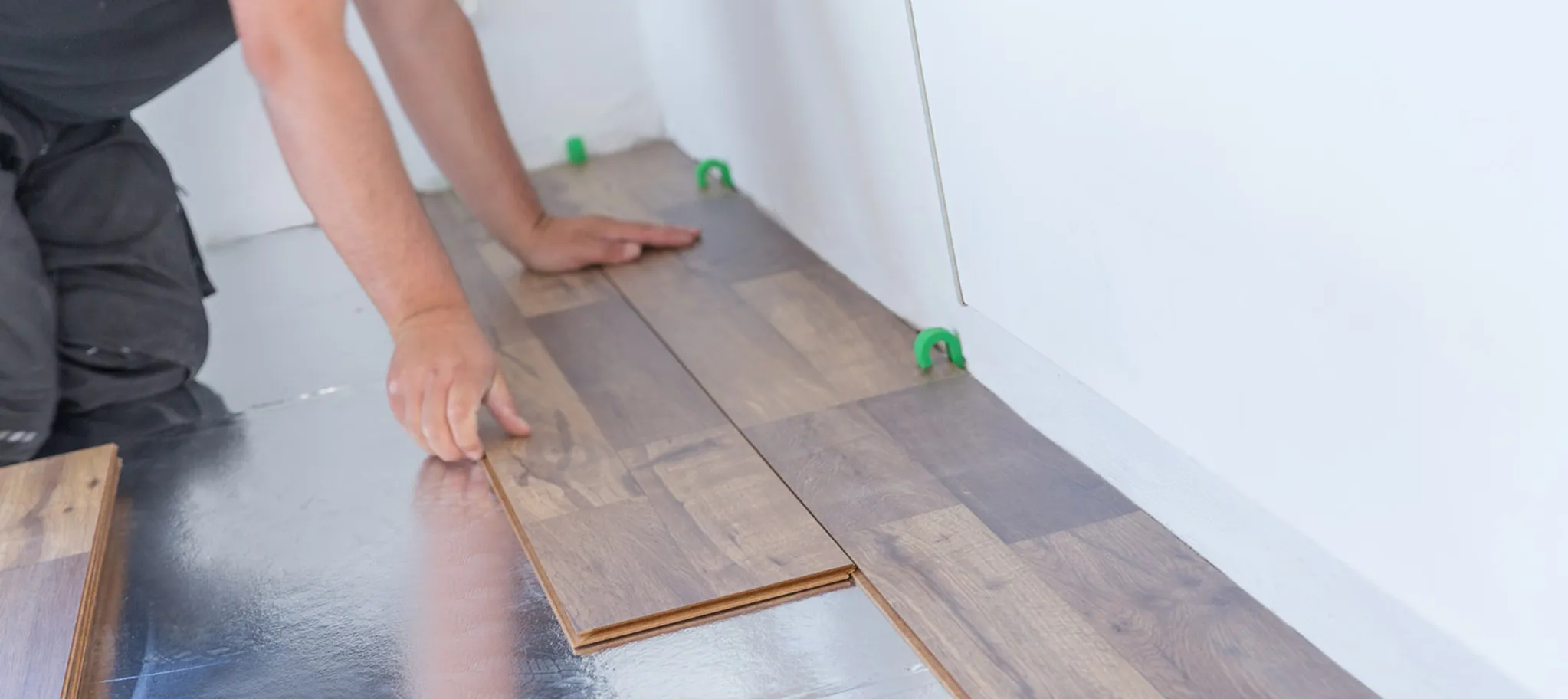 wineo Bodenbelag Verlegung  Dämmmatte Dämmunterlage