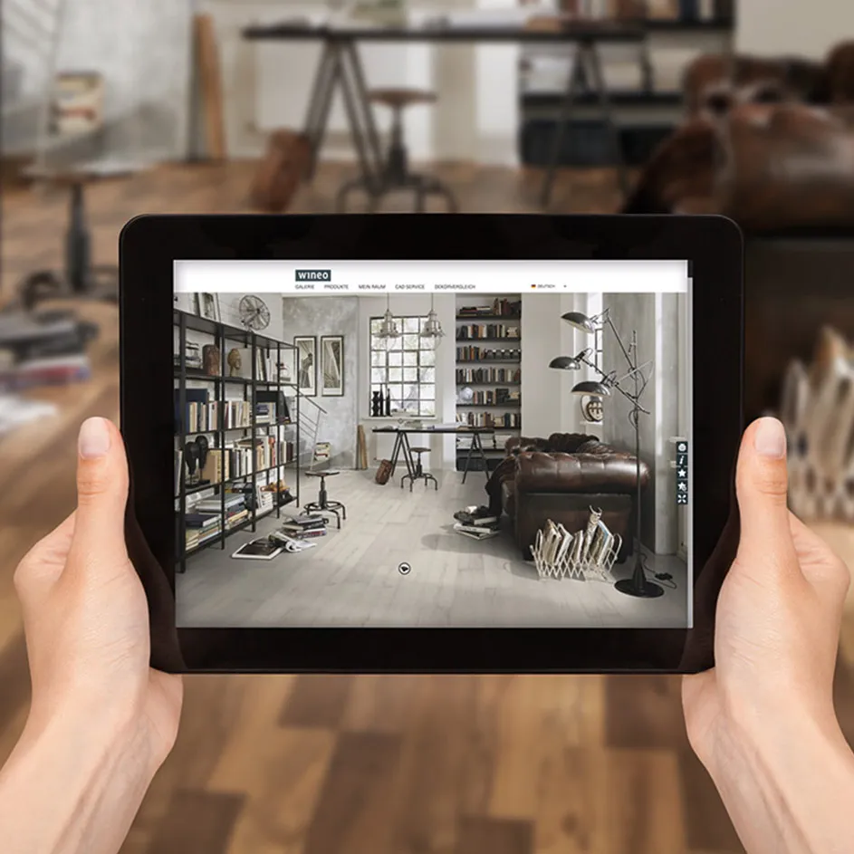 wineo Floor Viewer Fußboden vergleichen Auswahl