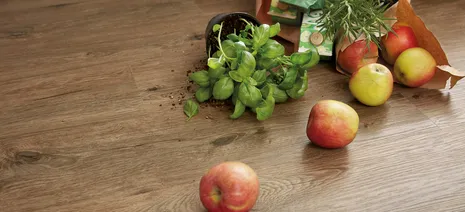 wineo PURLINE Bioboden Küche Obst