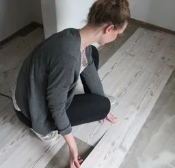 wineo PURLINE Bioboden zum Kleben auf Klebstoff verlegen Altbau