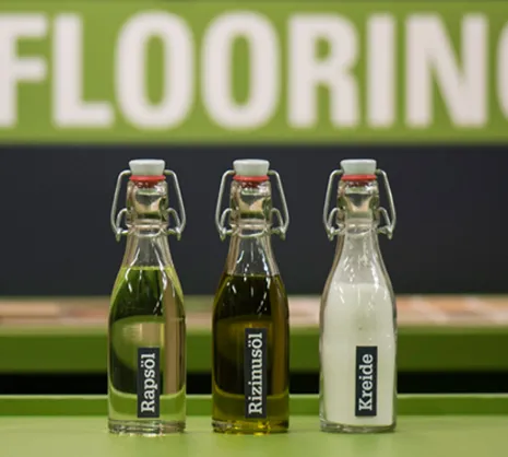 wineo PURLINE Bioboden PURLINE Bioboden Biorezeptur Rapsöl Rizinusöl Kreide
