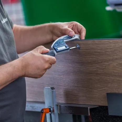 wineo Laminatboden wineo Laminatboden Messung vom Fachmann