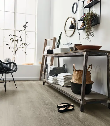 wineo Klick Vinyl Bodenbelag Klick Vinyl Boden Eiche Badezimmer Loft Vinylboden