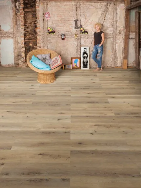 wineo Designboden Vinylboden Bodenbelag Vinyl Designboden Holzoptik Rustikal Landhausdiele